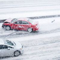 Stuck on a highway during a record breaking storm for hours…in the dark